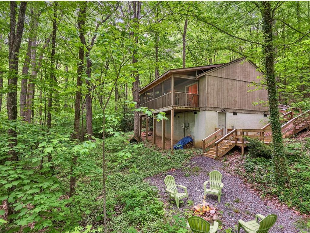 Villa Smoky Mountain Treehouse à Maggie Valley Extérieur photo